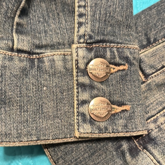 Harley-Davidson Jean jacket. - Picture 6 of 9